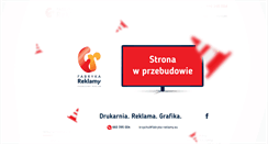 Desktop Screenshot of fabryka-reklamy.eu